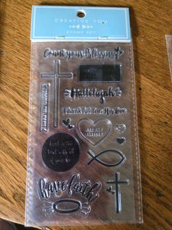 Creative You Religious Clear Stamp Set