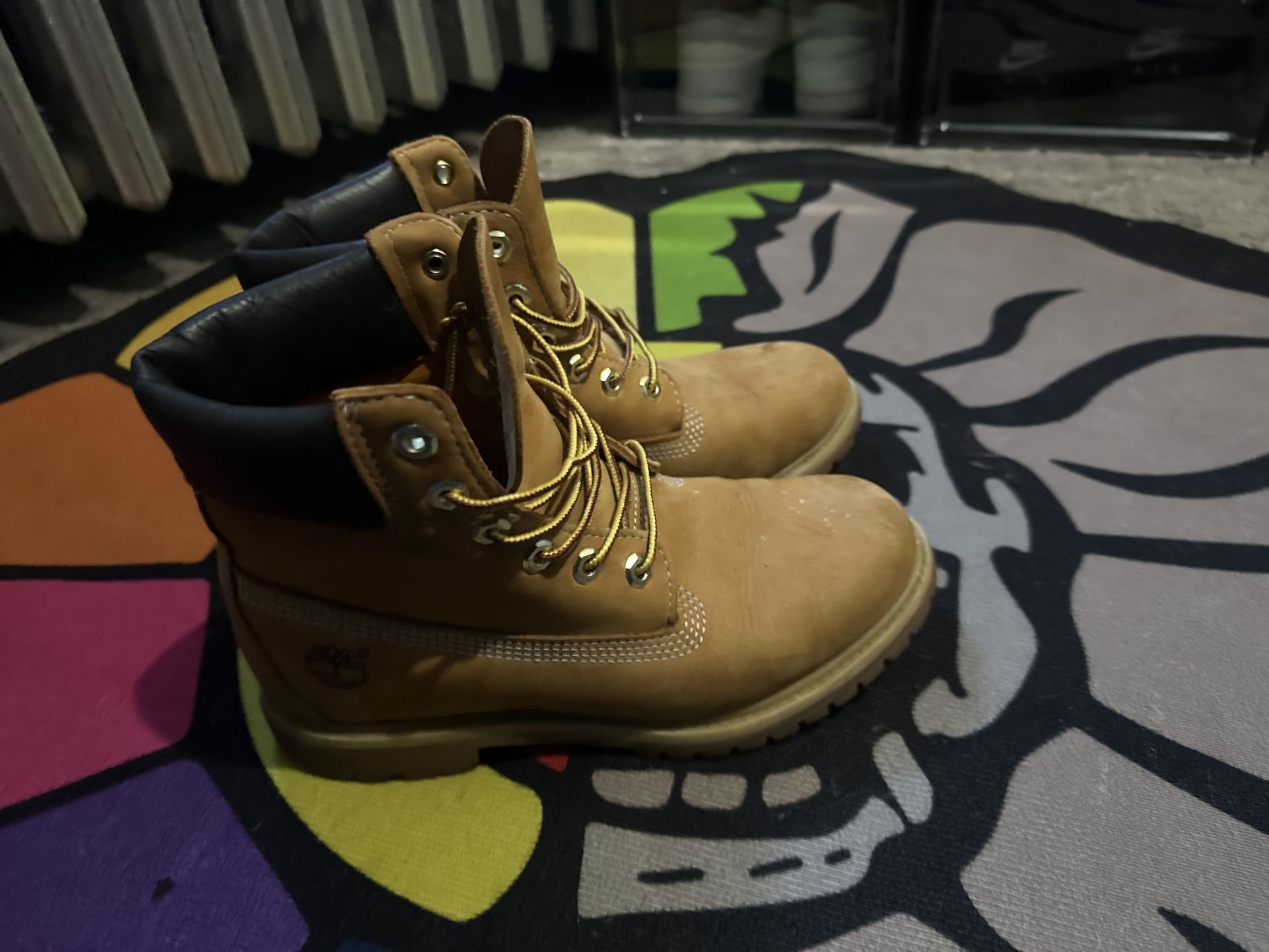 Double Sole Timbs 8.5