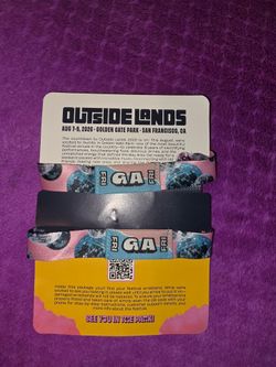 Outside Lands Friday GA Tickets
