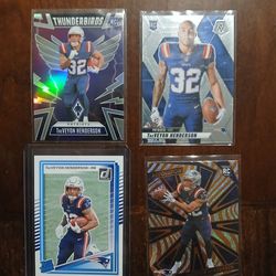 Football treveyon henderson rc cards