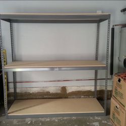 Warehouse Quality Storage Rack 72 in W x 30 in D Boltless Shelving Delivery Available