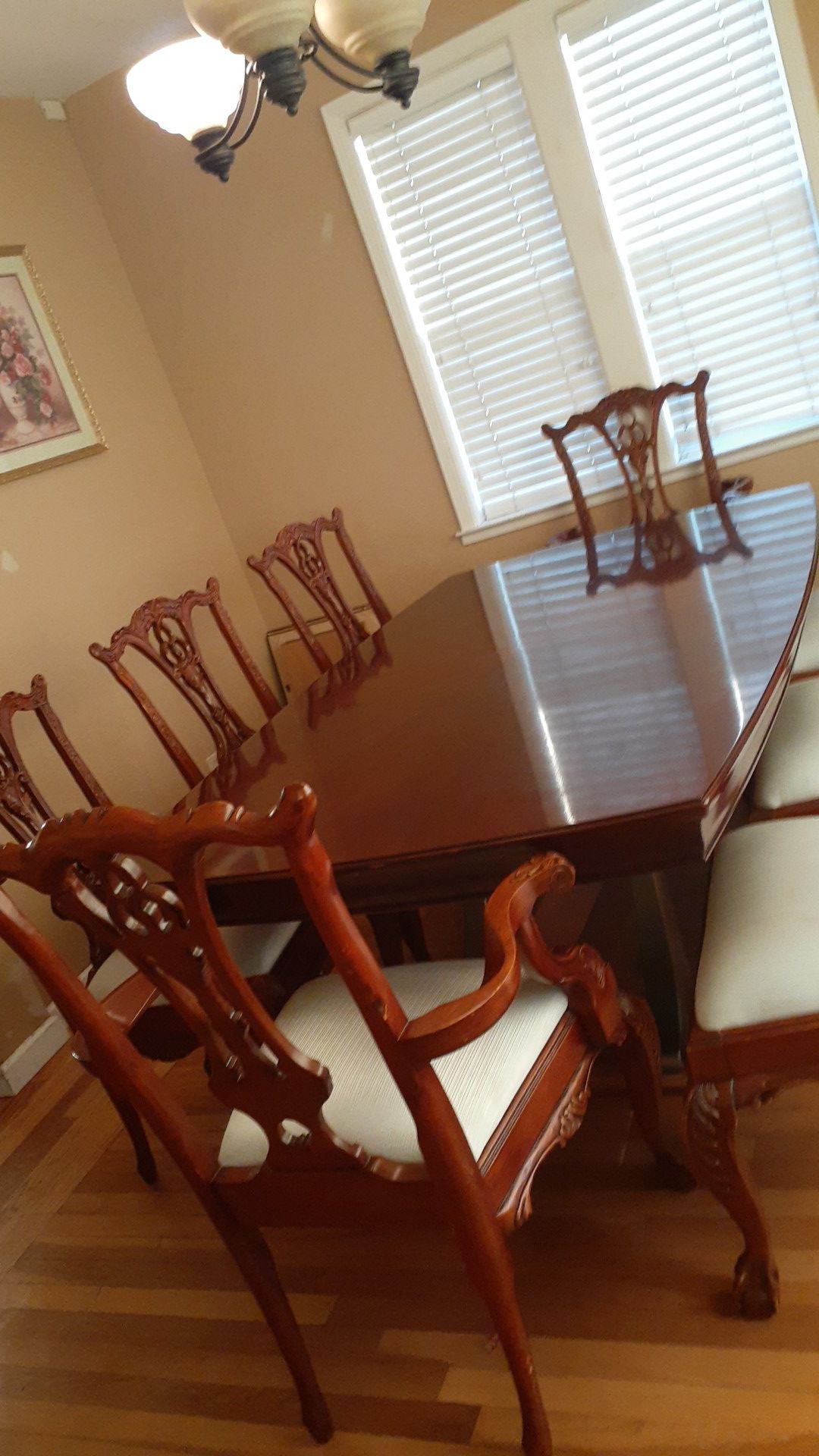8 chair dining table