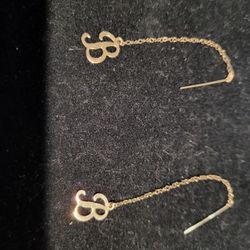 14k Yellow Gold Earrings 