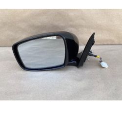 2011-2013 Infiniti M37 M56 OEM Left Side View Mirror W/ Memory, Black Color obo 