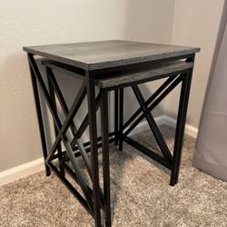 Nesting end tables