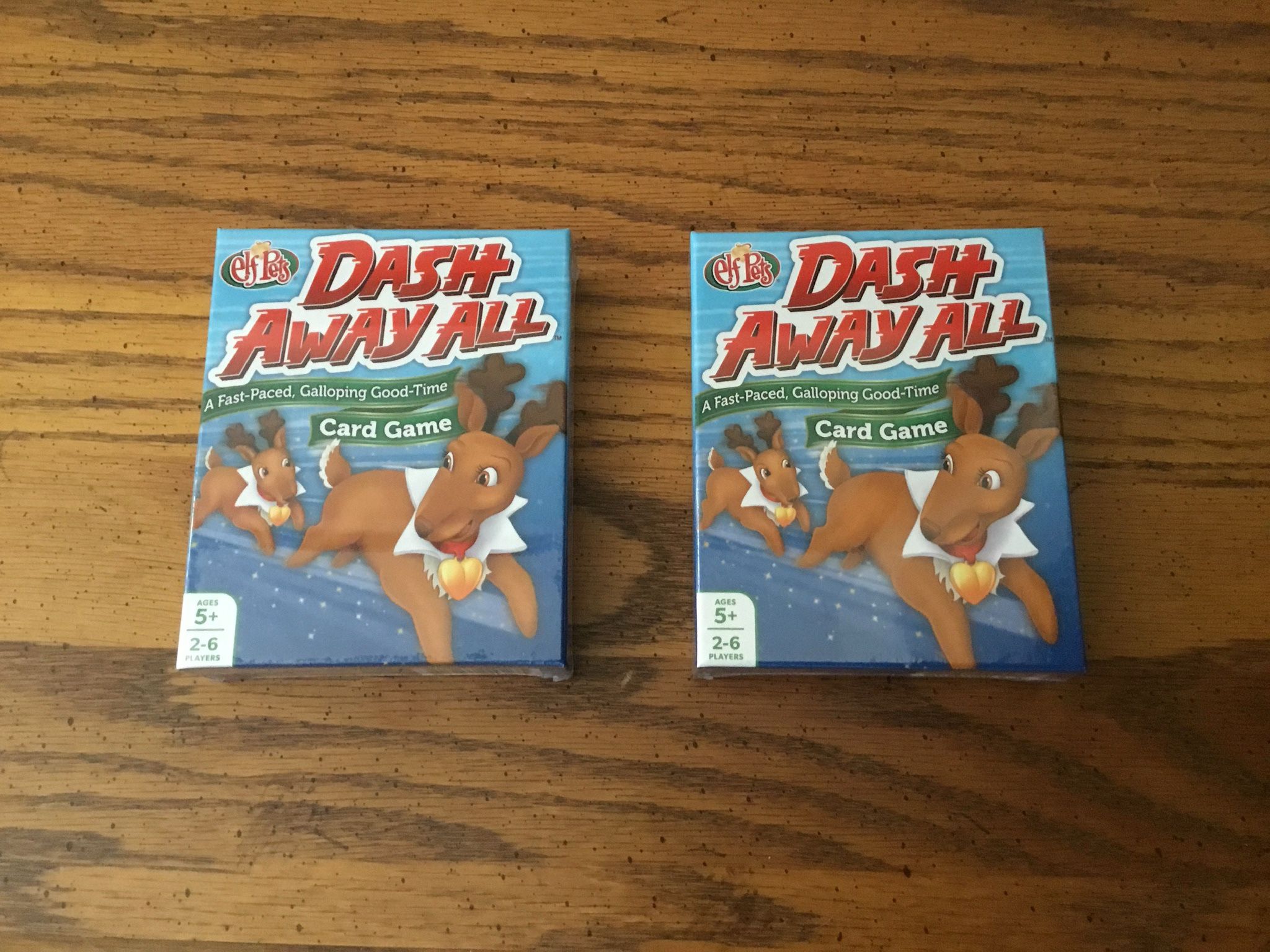 Elf on the Shelf Dash Away All Card Game Kids