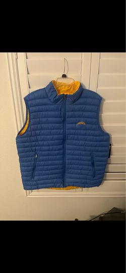 New Los Angeles Chargers Puffer Vest XXL NFL Team Apparel