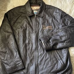 Vintage Disney’s California Adventure Leather Jacket 