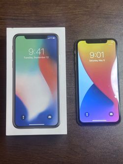iPhone X 64 GB - white