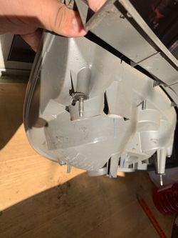 Nissan Altima headlights.