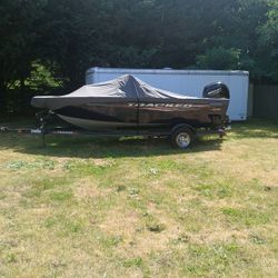 2022 Pro Guide 175  Tracker Boat With Trailer