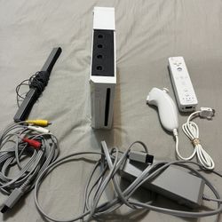 Nintendo Wii With 128gb Memory Card With Games