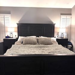 Cal King Bedroom set.