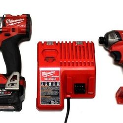 Milwaukee Drill/Driver Set