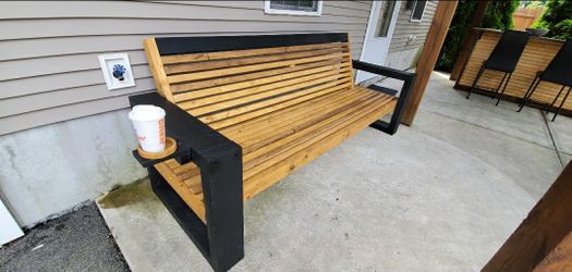 SALE Mid century modern outdoor Sofa / deck sofa