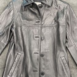 Jones New York Women’s Leather Jacket/Small