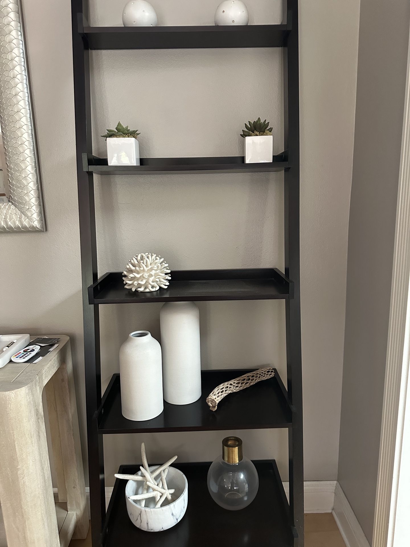 Ladder Shelves