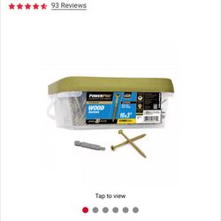 (Screws)3” Exterior Rated Framing Screws For Decks Or General Construction