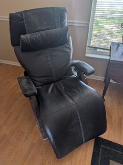 Human Touch Perfect Chair Leather Recliner