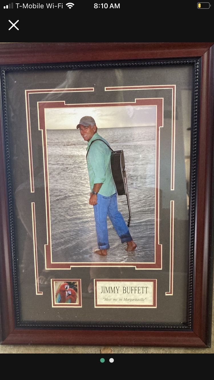 Jimmy Buffett Memorabilia / Collectible Photo Collage