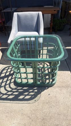 Vintage bamboo table