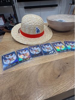 Los Angeles Dodgers Luffy Don one piece promo card giveaway sealed mint