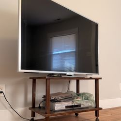  55” 3-D Sony Bravia HD Smart TV + Stand + DVD/VHS Player Bundle Deal