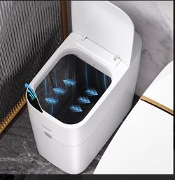 NEW Mopup Smart Automatic Trash Can Battery operated (4 AA not included)