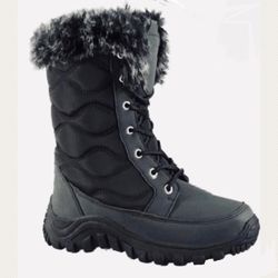 NWT Snow boots Waterproof Boots Fur Lining Womens Girls Gift