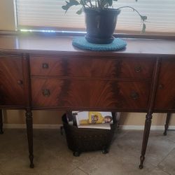 Antique Buffet Table