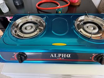 Gas One Alpha Double Burner Gas Stove Whosale new in 📦