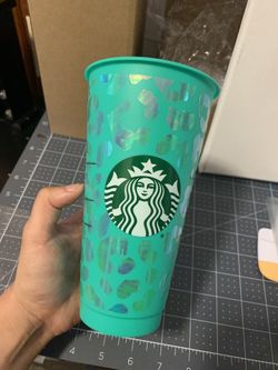 Leopard print custom made cup