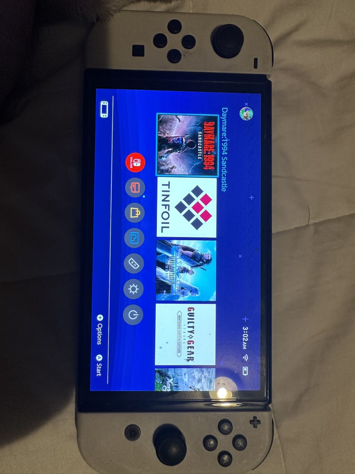 Hacked Nintendo Switch Oled