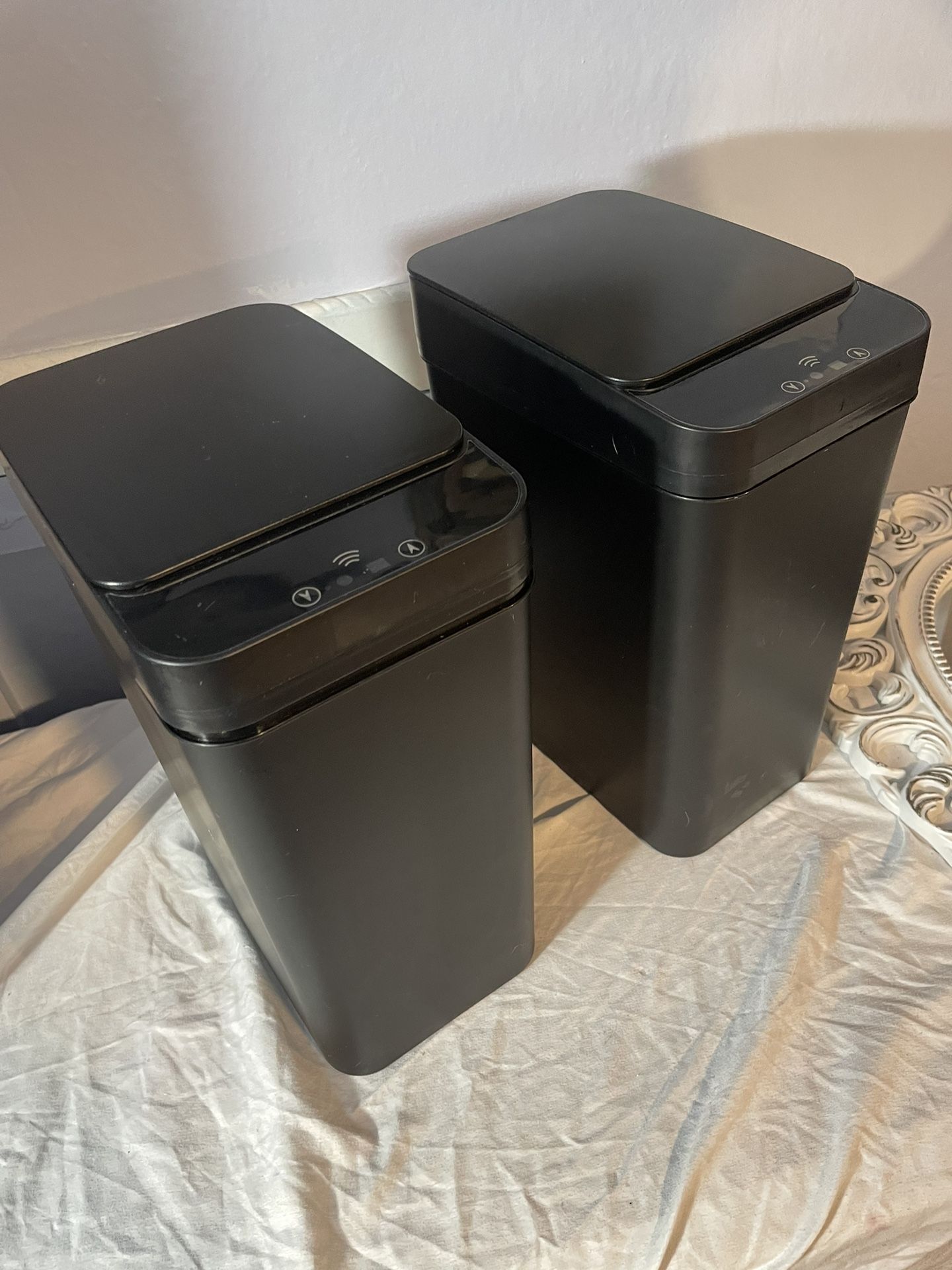 Touchless Trash Cans