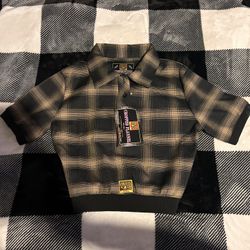 Fb County Flannel Top