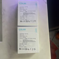 NEW COLMI R02 Smart Ring- Size 8 Gold- Fitness and Sleep Tracker