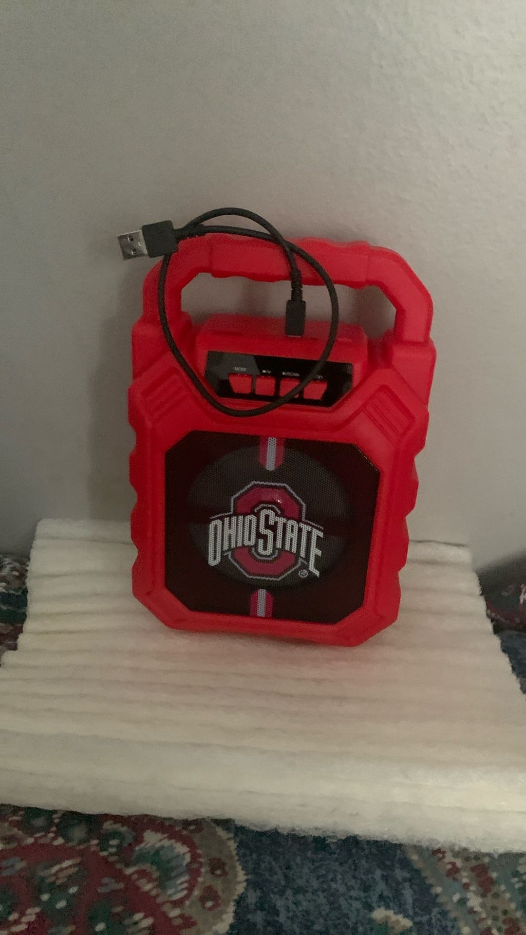 New. Soar Bluetooth. Speaker FM radio works great.