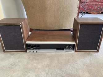 Panasonic RE-7700 AM/FM Receiver & Speakers