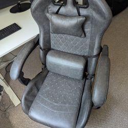 Ergonomic Gaming & Office Chair w/ Lumbar & Head Pillow