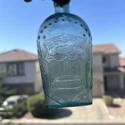 1870s Union Propaganda Whiskey Bottle