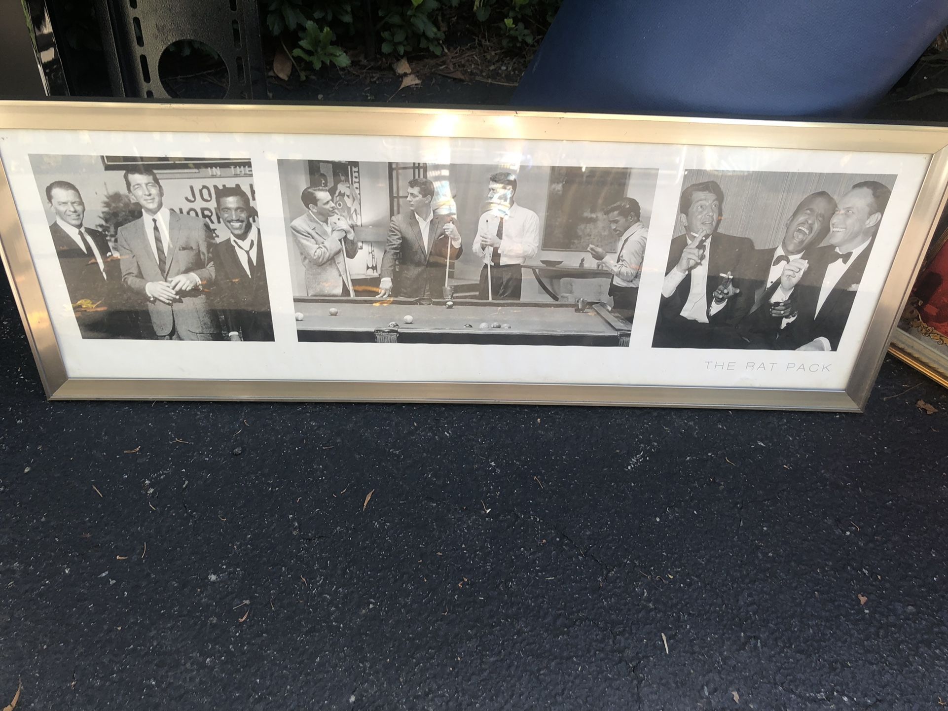 The Rat Pack Photo W/ Frame