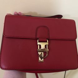 Red Crossbody Bag for Women 