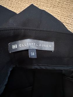7 black large pants