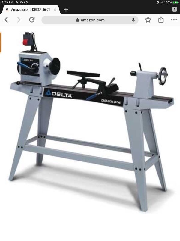 Delta 14” Iron Bed Lathe Mod 46715 Comes with a Stand This is Brand New still in the Factory