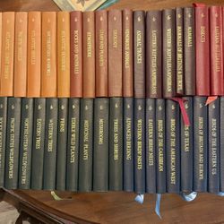Roger Tory Peterson FIELD GUIDES 48 vol Easton Press 50th Anniv-as NEW