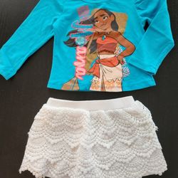 2T Disney Moana outfit.