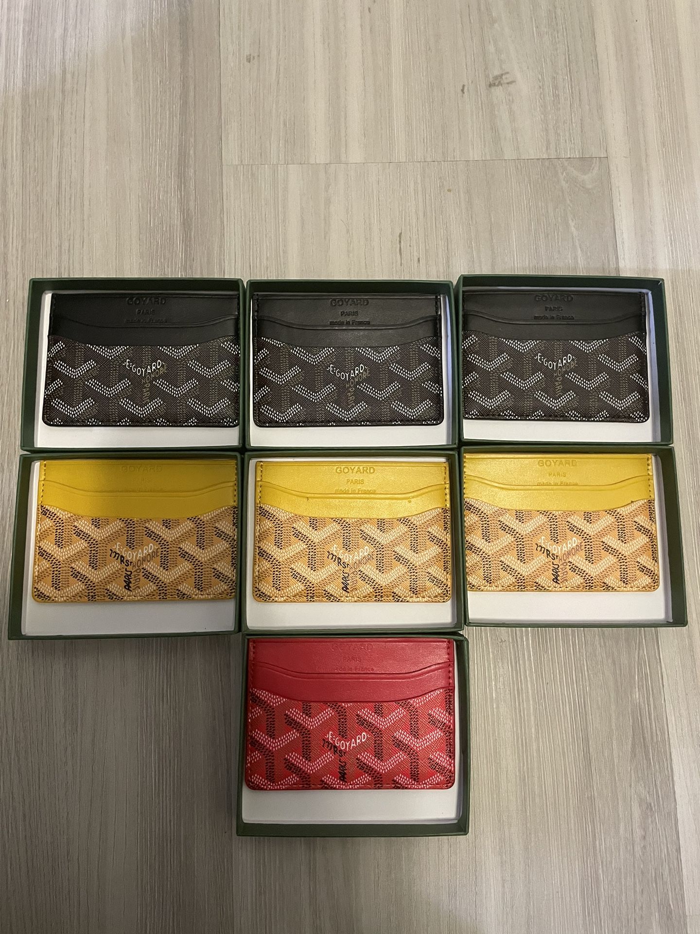 Goyard Card Wallets