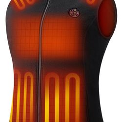 Heated Vest with Battery Pack Included