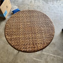 Old Wicker Table Mint Condition 