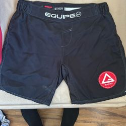 Gracie Barra Rash Guards And Shorts 